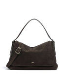 Abro Suede Carina vrecko dark brown