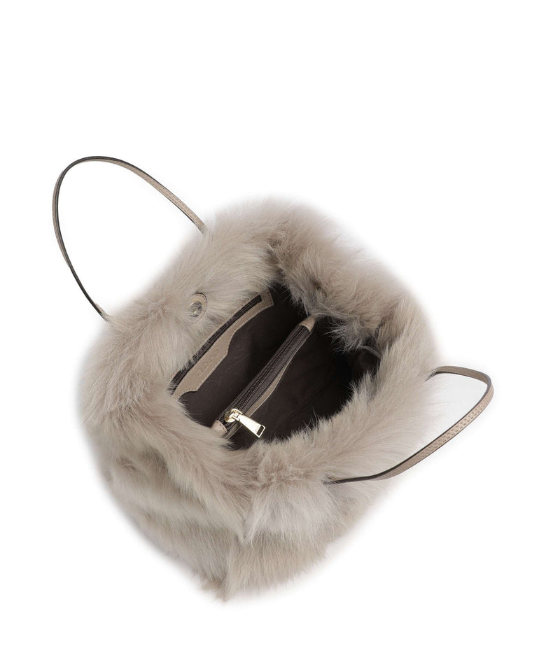 Abro Shearling Noelle Handbag siena