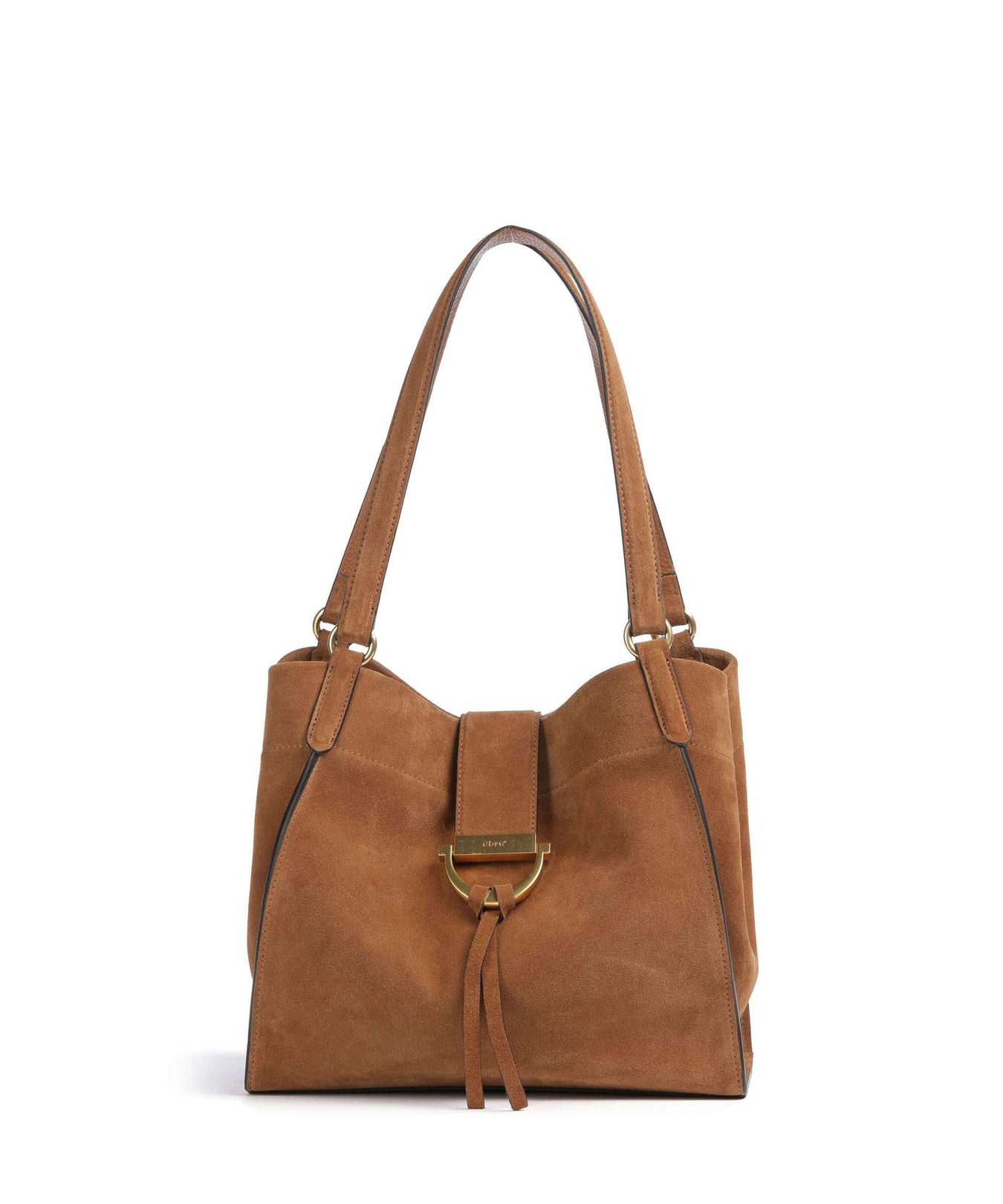 Abro Suede Temi Tote bag cuoio