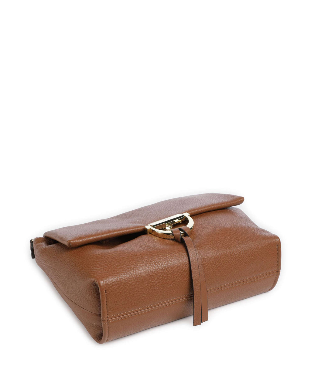 Abro Dalia Temi Medium Shoulder bag caramel/cognac