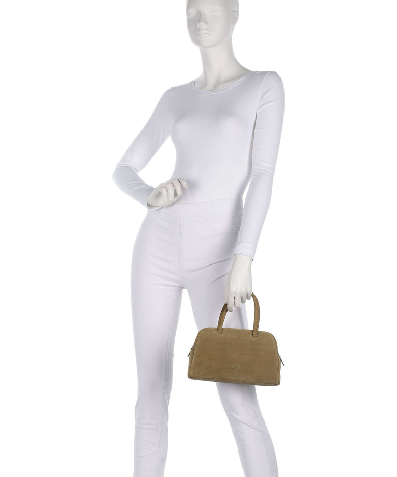 Abro Suede Amara Handbag mud