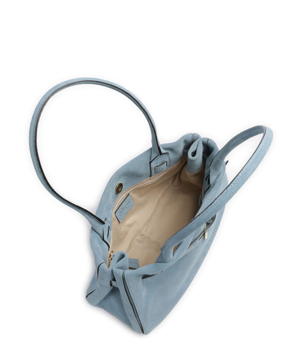 Abro Suede Jill Shoulder bag sapphire