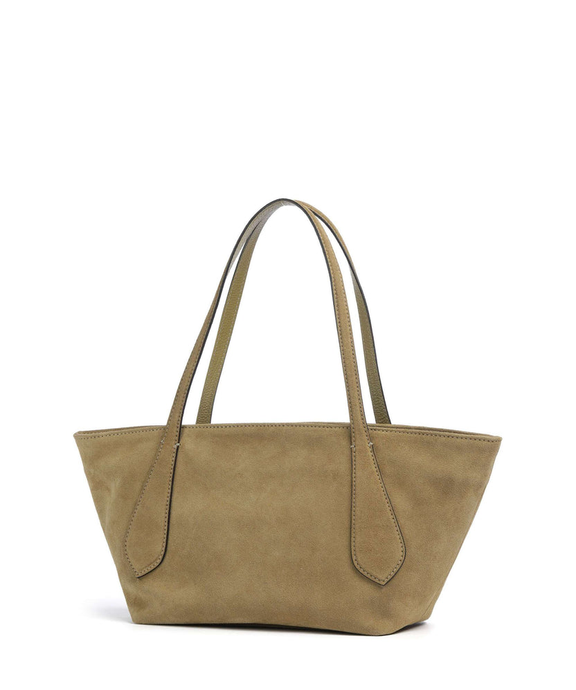 Abro Suede Carina Shoulder bag mud