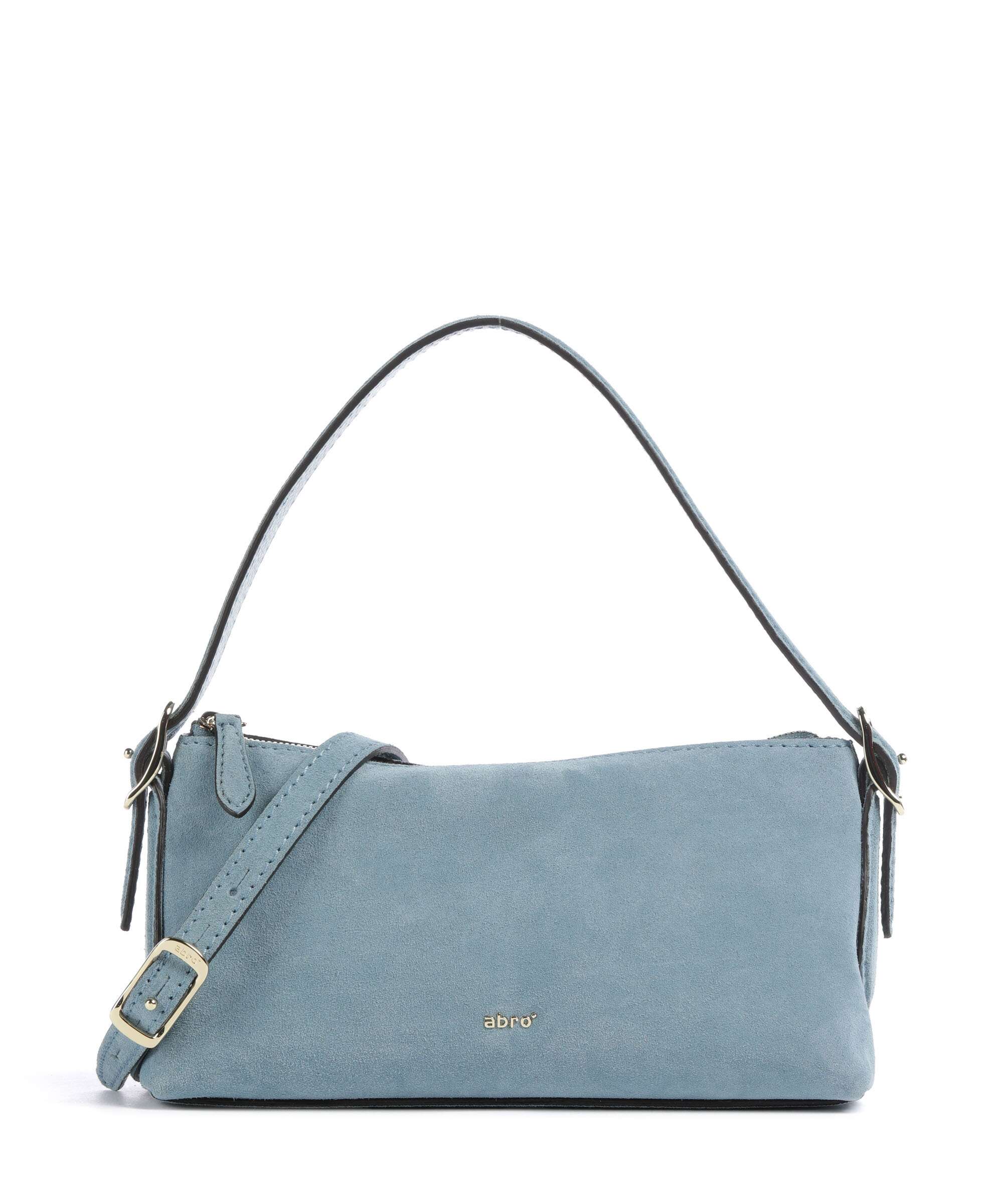 Abro Suede Carina Shoulder bag sapphire