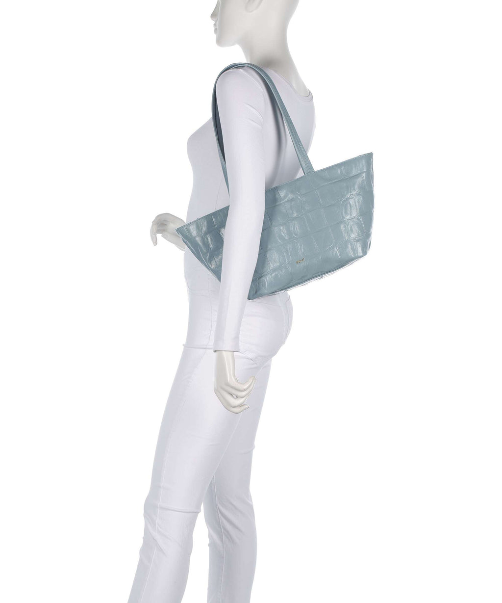 Abro Maxi Cocco Alba Shoulder bag sapphire