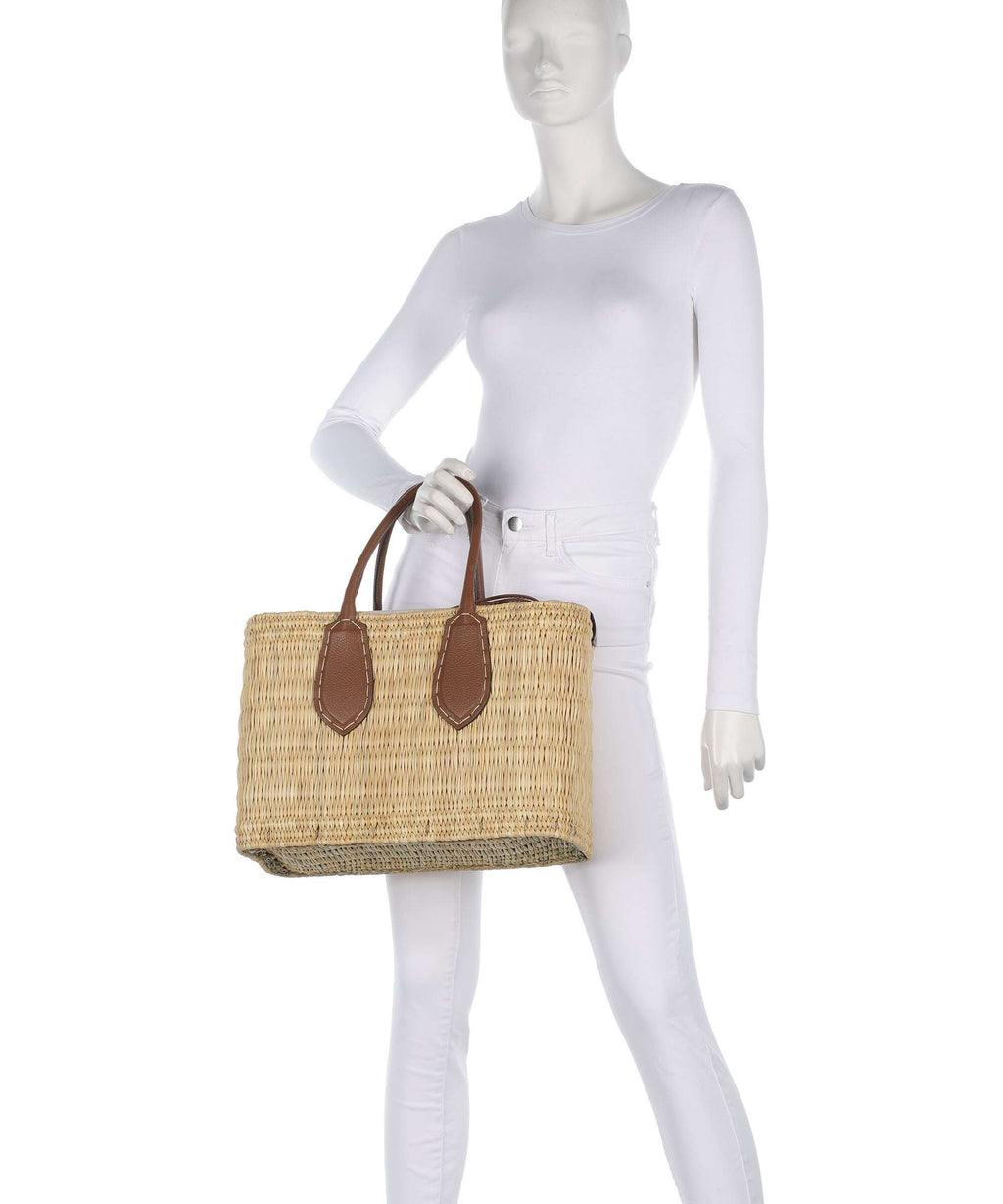 Abro Agave Marisol Tote bag caramel/cognac