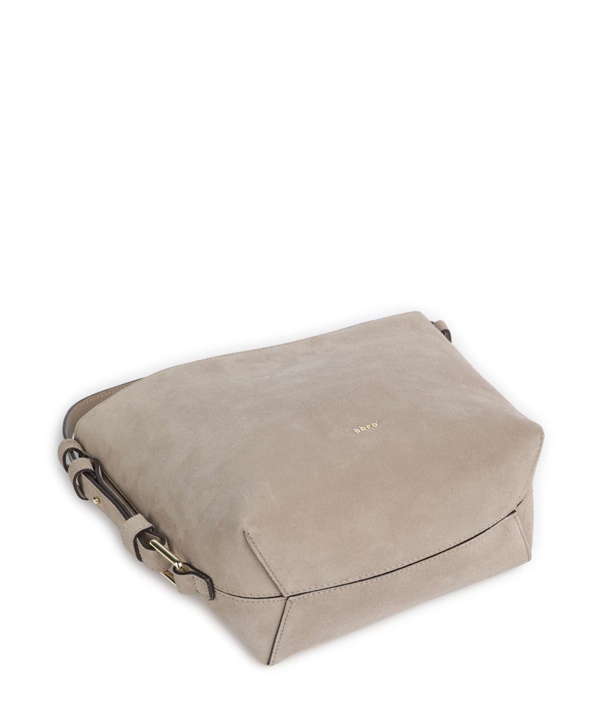 Abro Suede Cosmo Hobo bag siena