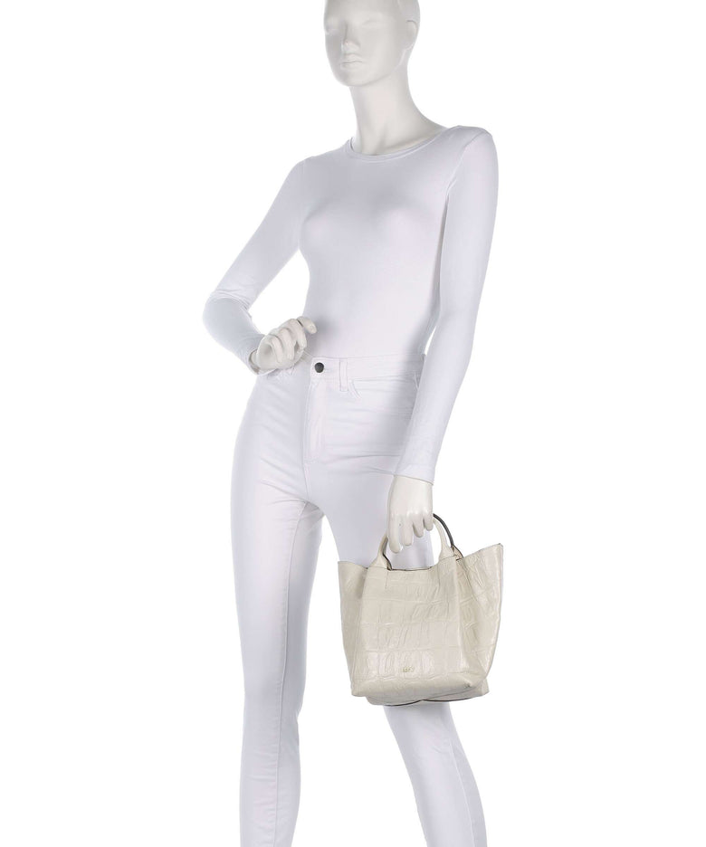 Abro Maxi Cocco Essential Small Handbag milk