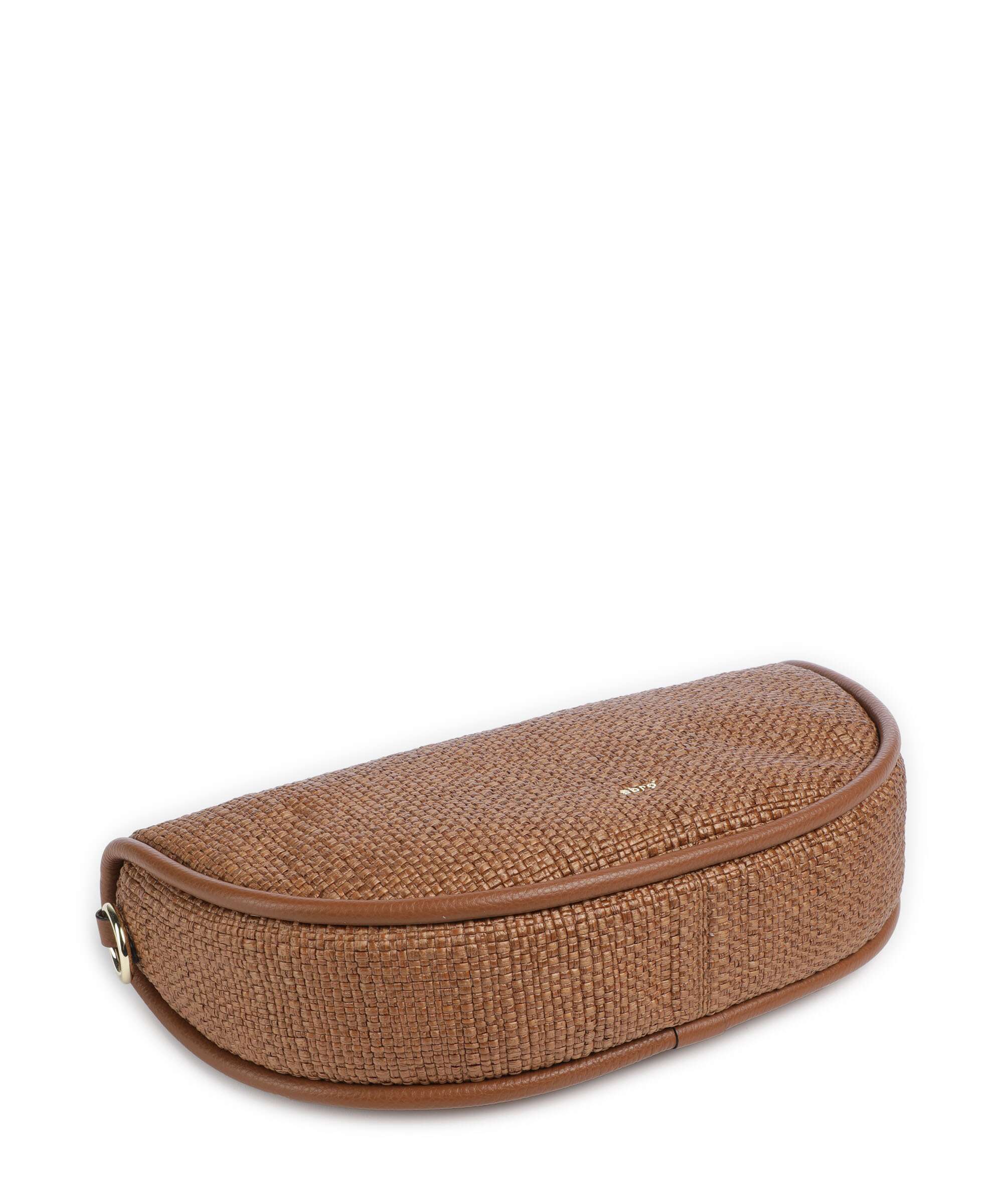 Abro Raffia Intreccio Willow Hobo bag caramel/cognac