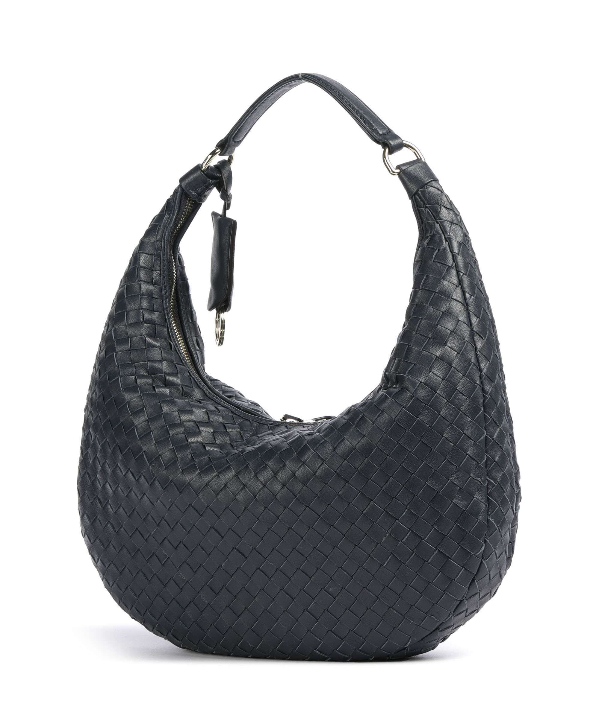 Abro Piuma Nana Small Hobo bag navy