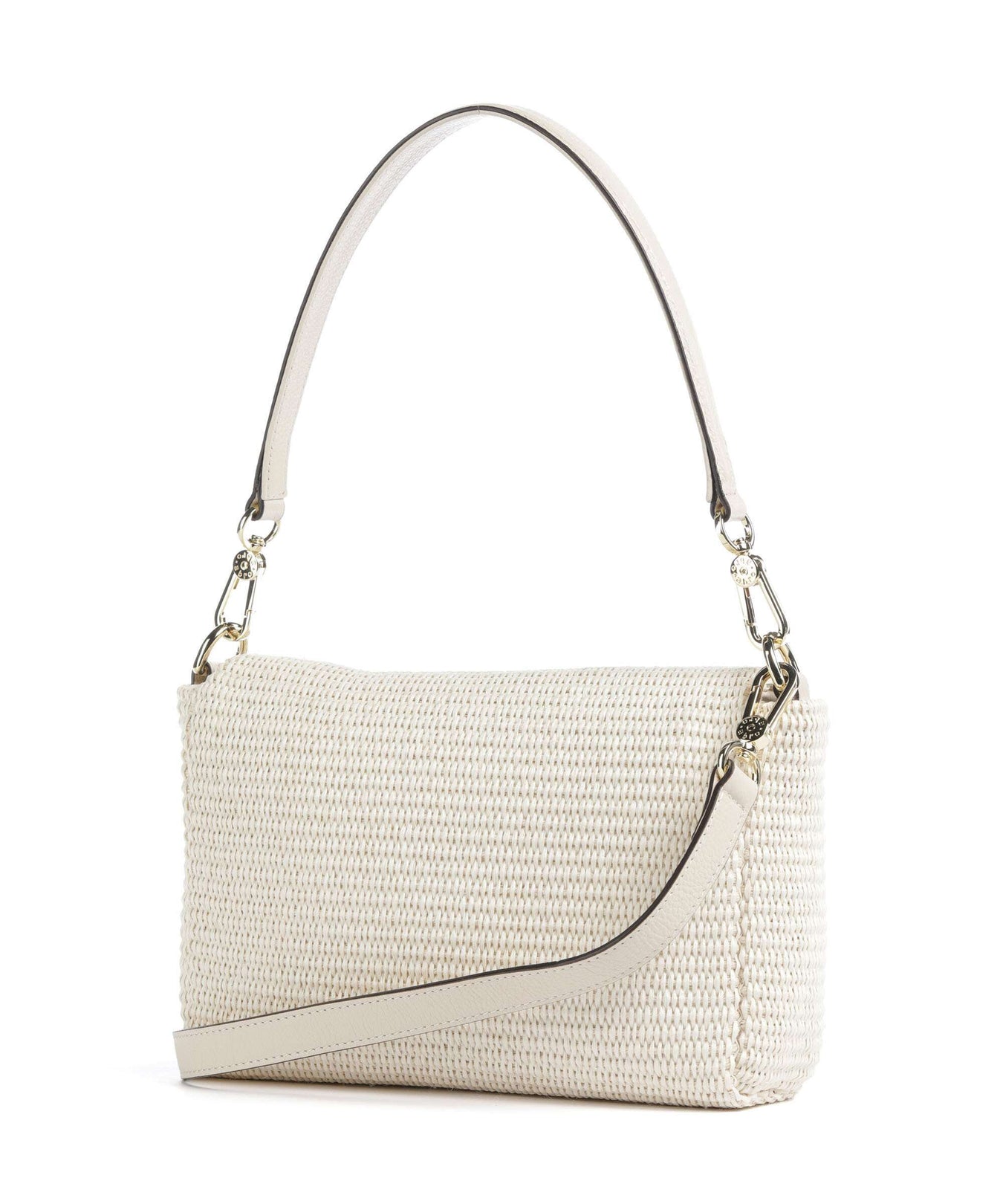 Abro Raffia Classica Temi Shoulder bag beige