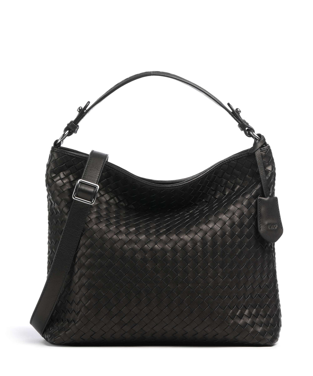 Abro Savage Elvi Small Hobo bag black/nickel