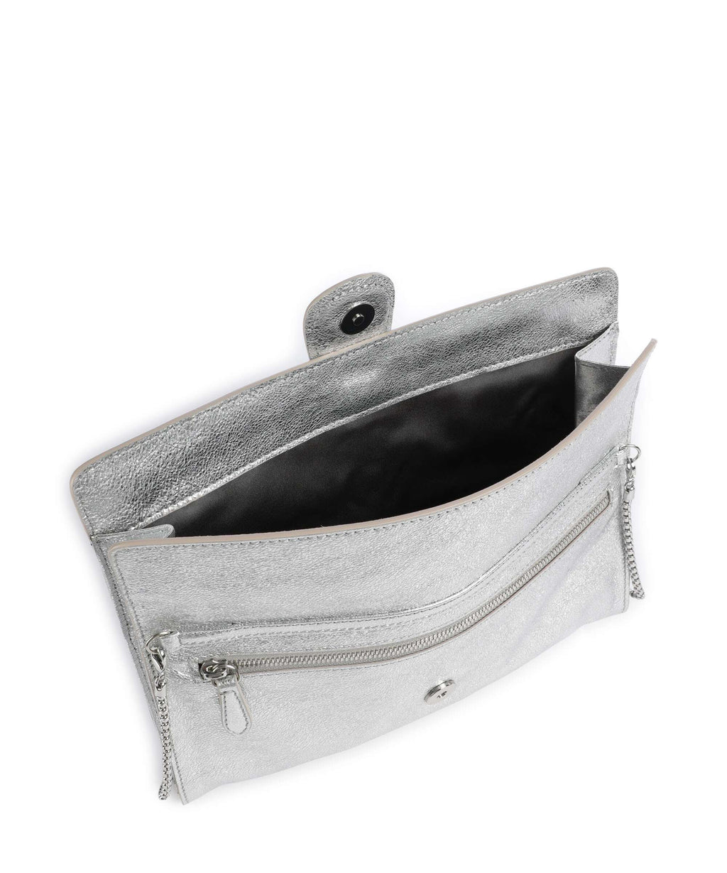 Abro Mimosa Luna Shoulder bag silver