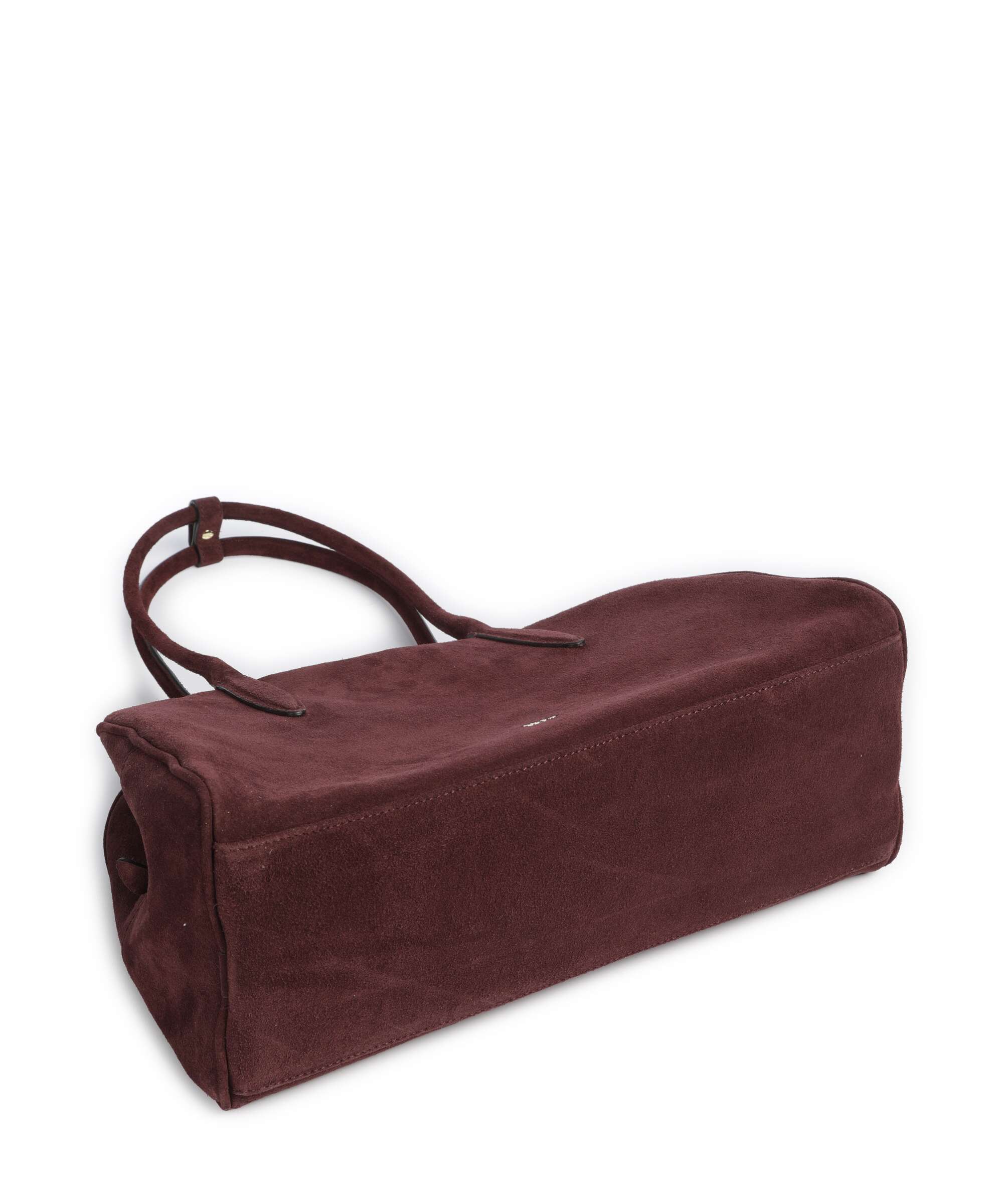 Abro Suede Amara Shoulder bag burgundy