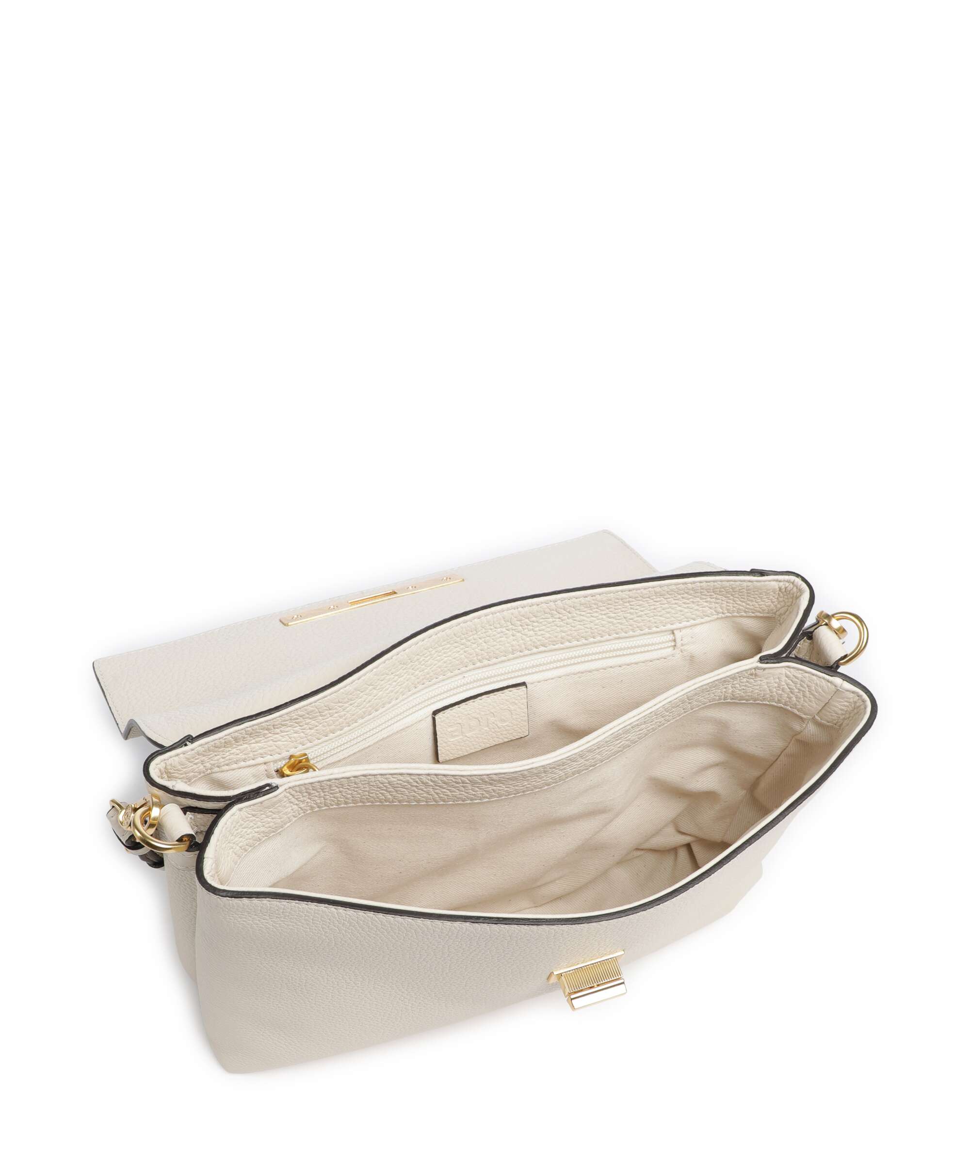 Abro Agave Twist Shoulder bag beige