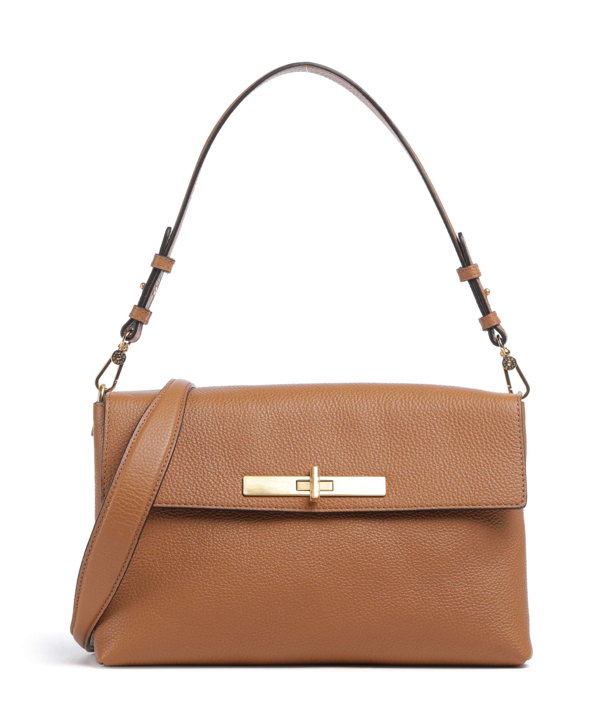 Abro Agave Twist Shoulder bag cuoio