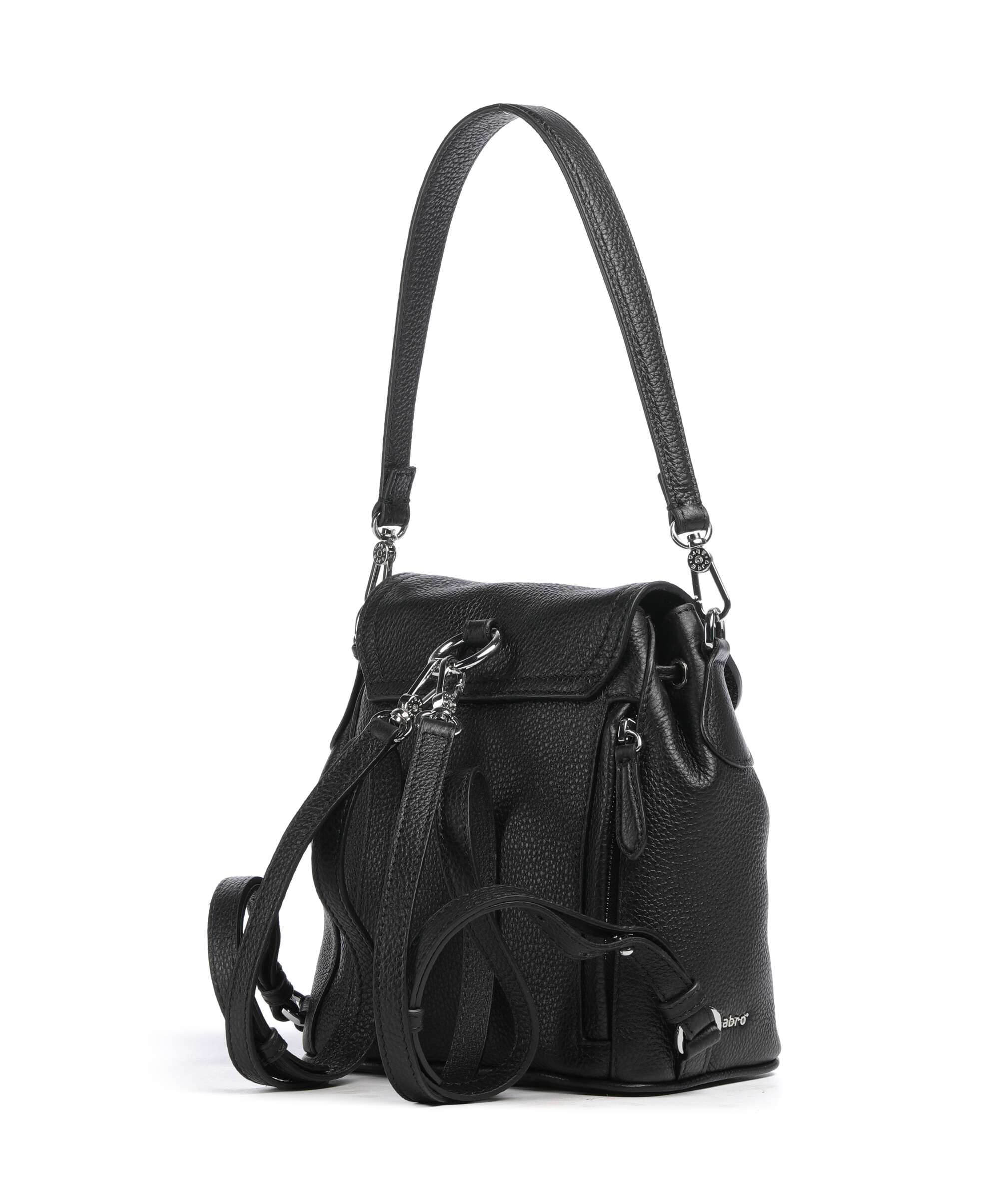 Abro Agave Daily Small Backpack bag black/nickel