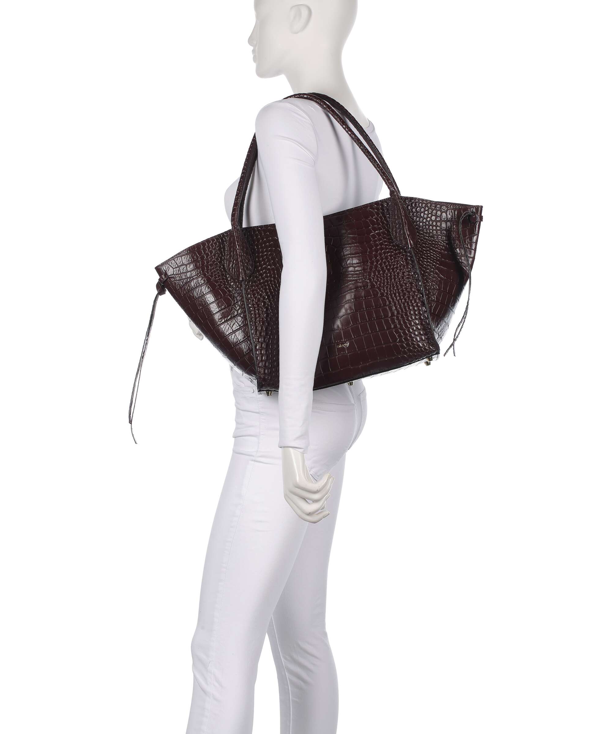 Abro Cocco Mondial Vibe Big Tote bag burgundy