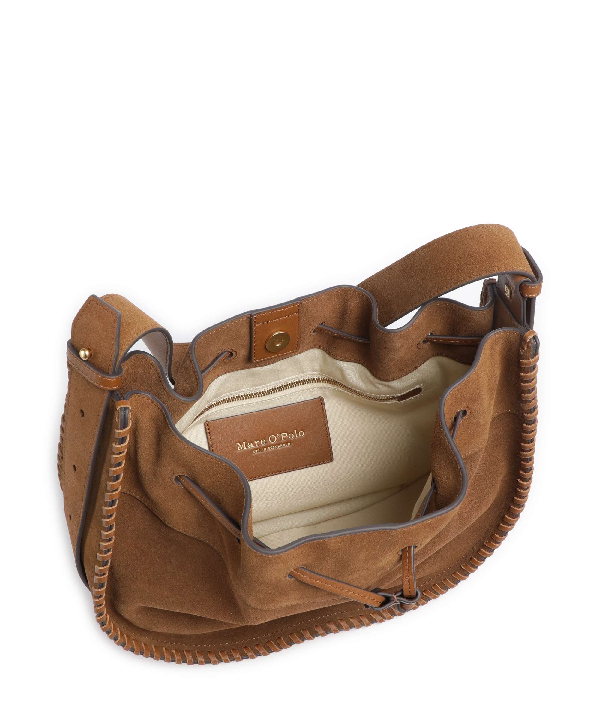 Marc O'Polo Aadina Hobo bag burnt tobacco