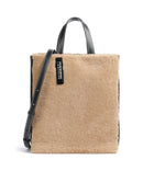 Liebeskind Paper Bag Shearling M Kabelka dark clay
