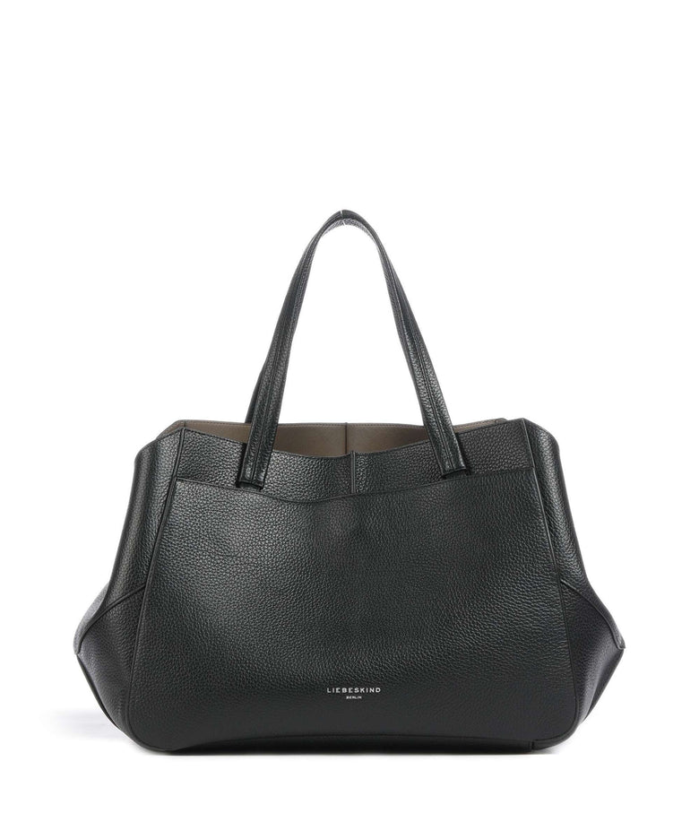 Liebeskind Lilly Heavy Pebble XL Tote bag black