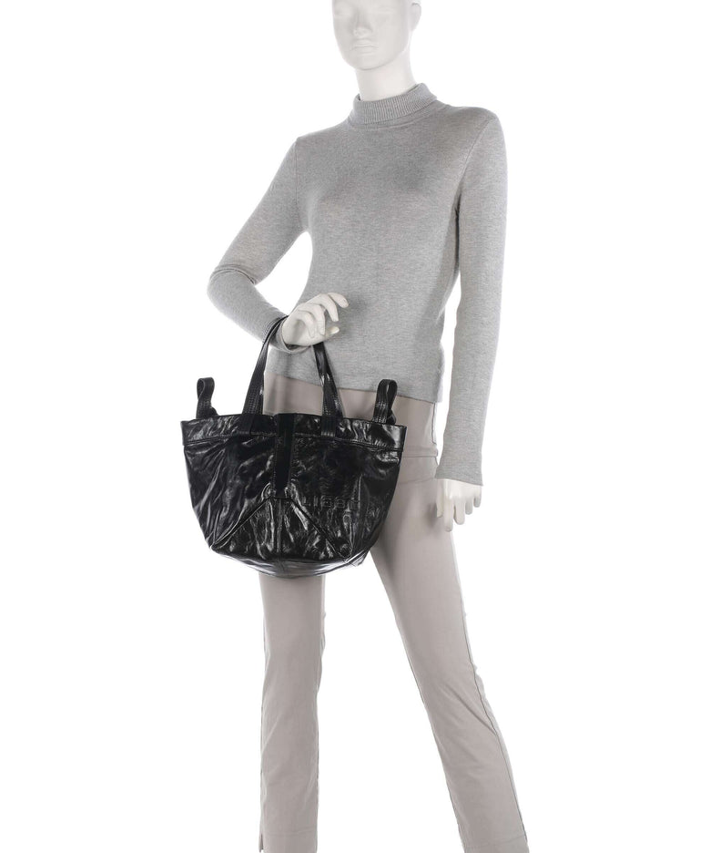 Liebeskind Elvira Paper Touch Crinkle S Handbag black