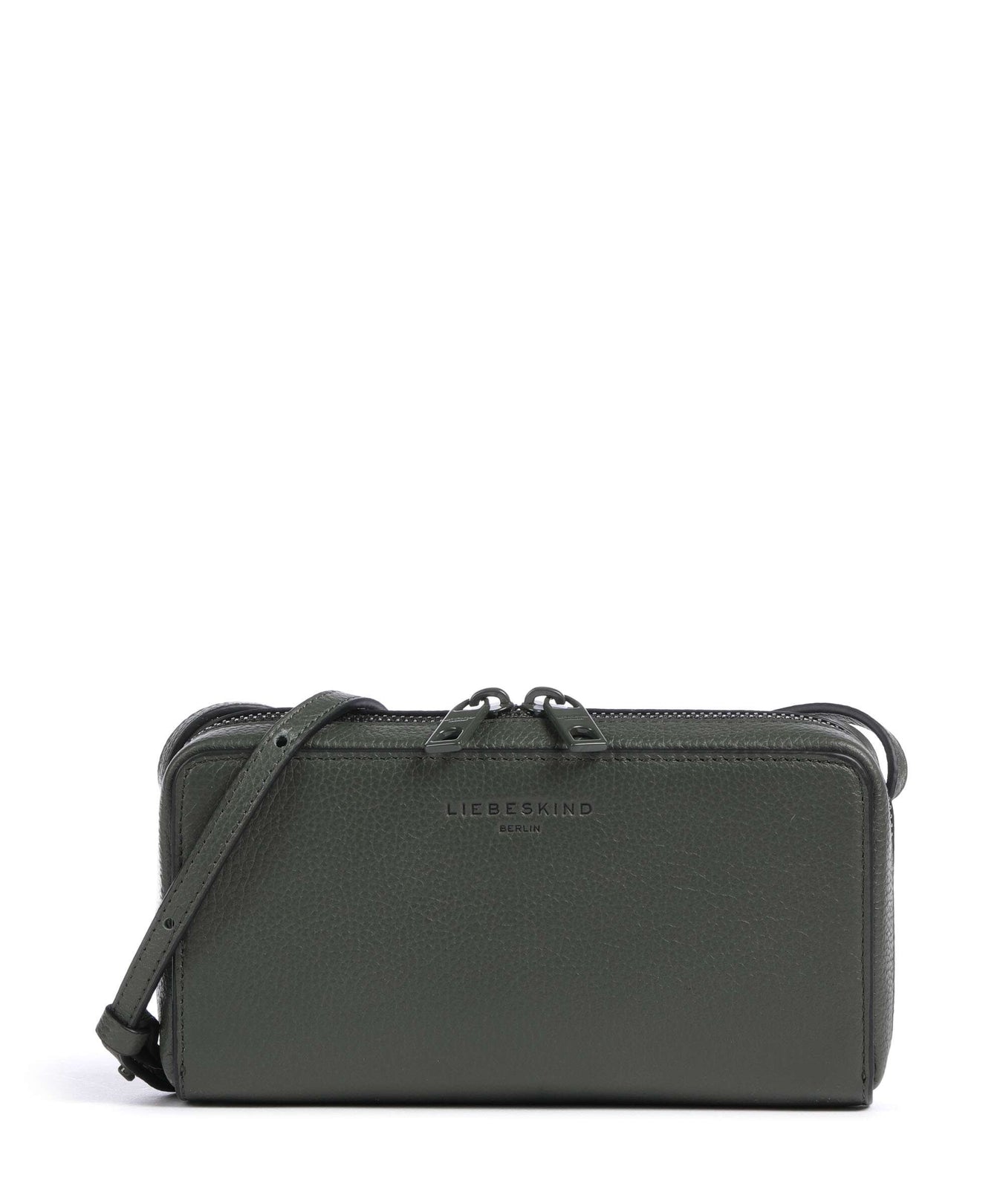 Liebeskind Lou Small Pebble XS Wallet cypress green
