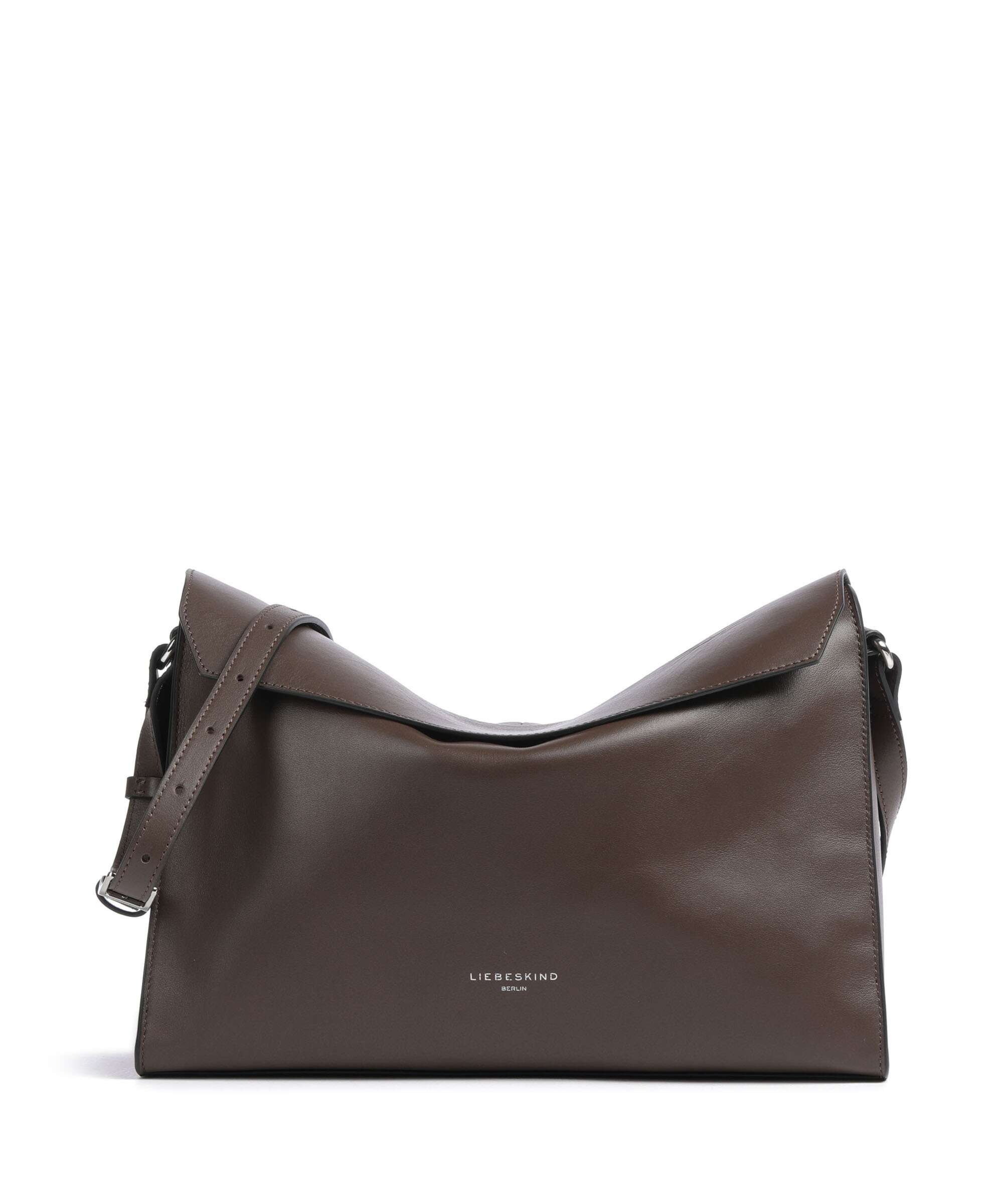 Liebeskind Lora Calf Optic M Crossbody bag light truffel