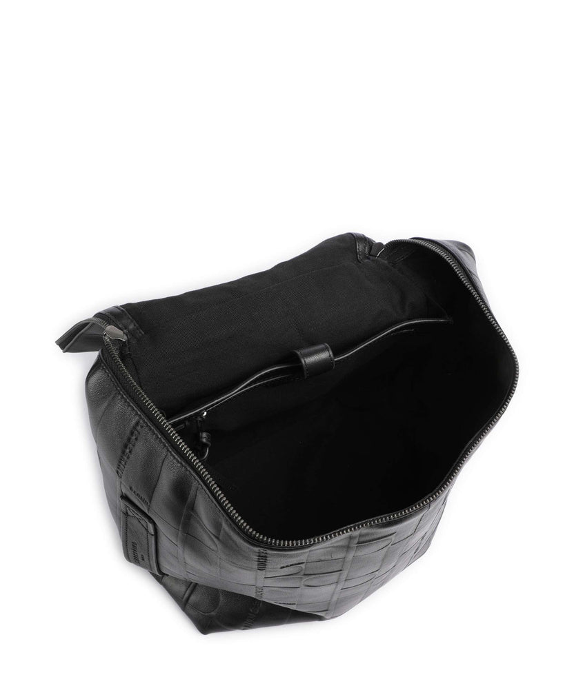 Liebeskind Hera Monogram Sheep Natural M Backpack black