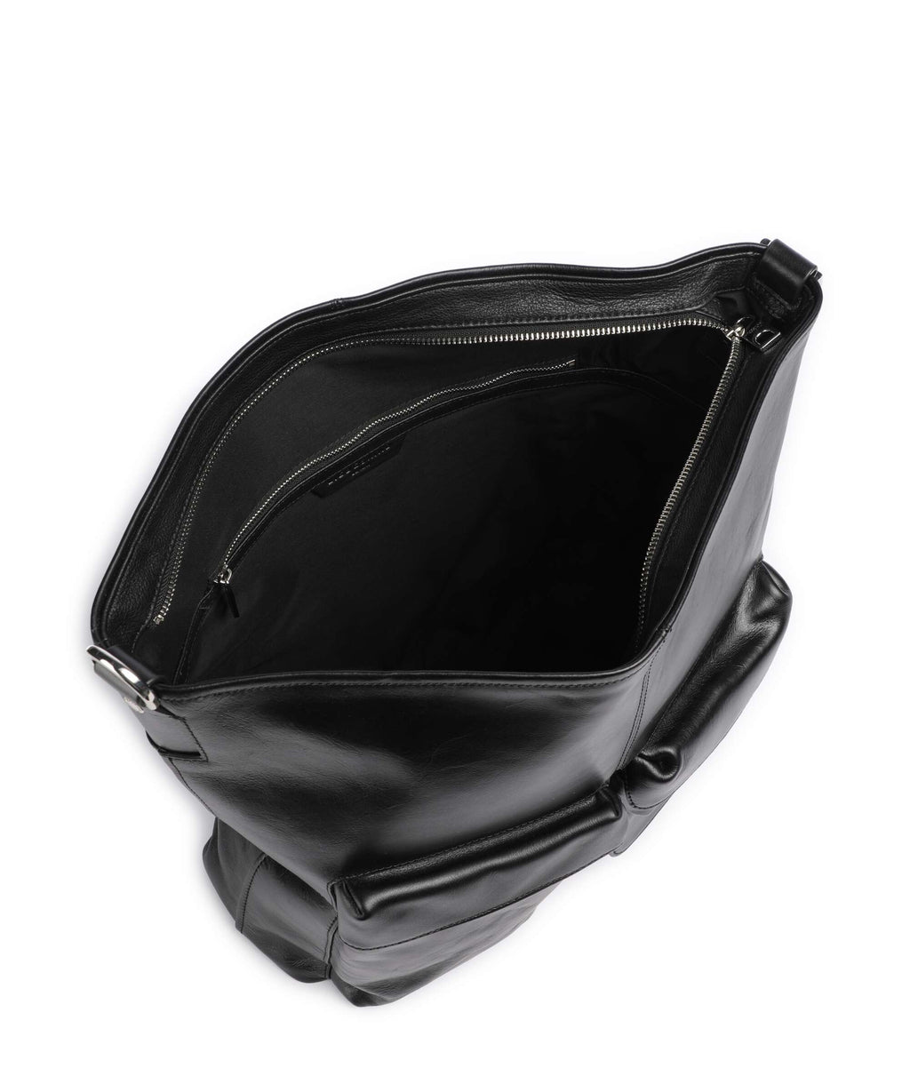 Liebeskind LK 204 Lack Distressed Hobo bag black