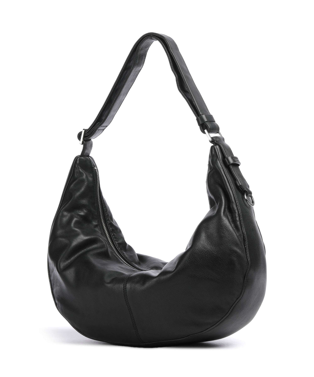 Liebeskind Moon Sheep Natural M Hobo bag black