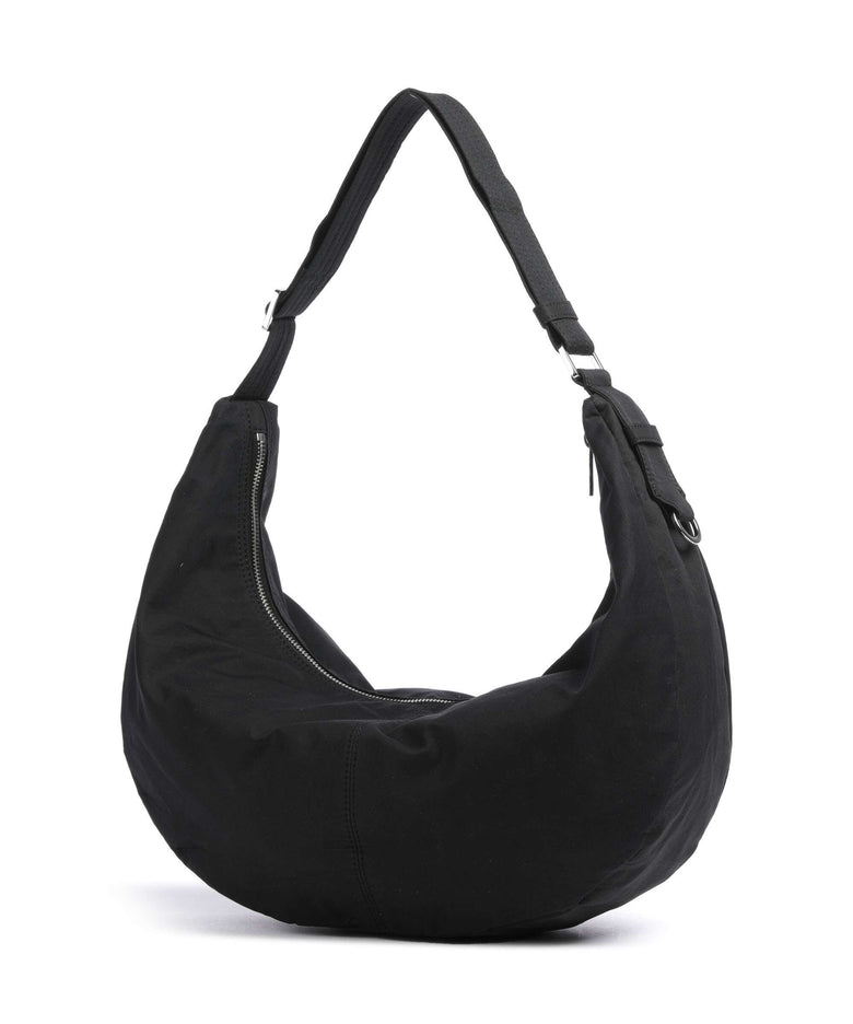 Liebeskind Moon Nylon M Hobo bag black