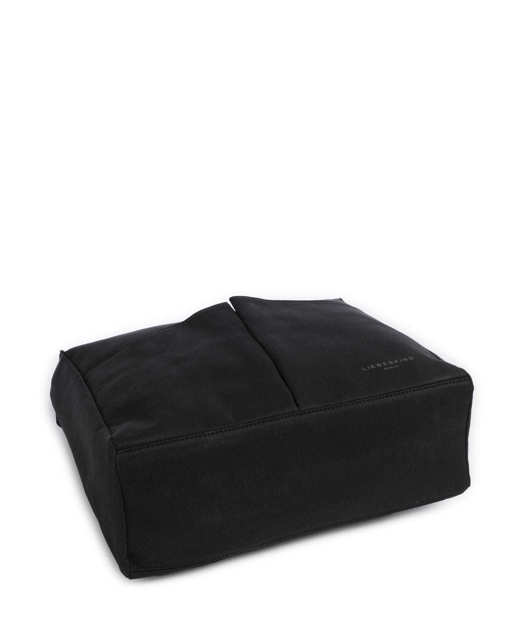Liebeskind Hera Nylon M Hobo bag black