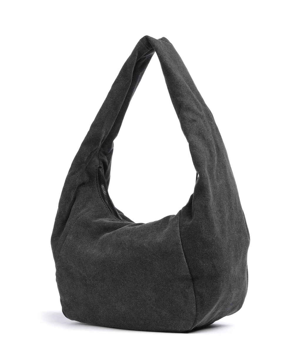 Liebeskind Farrah Denim M Hobo bag black