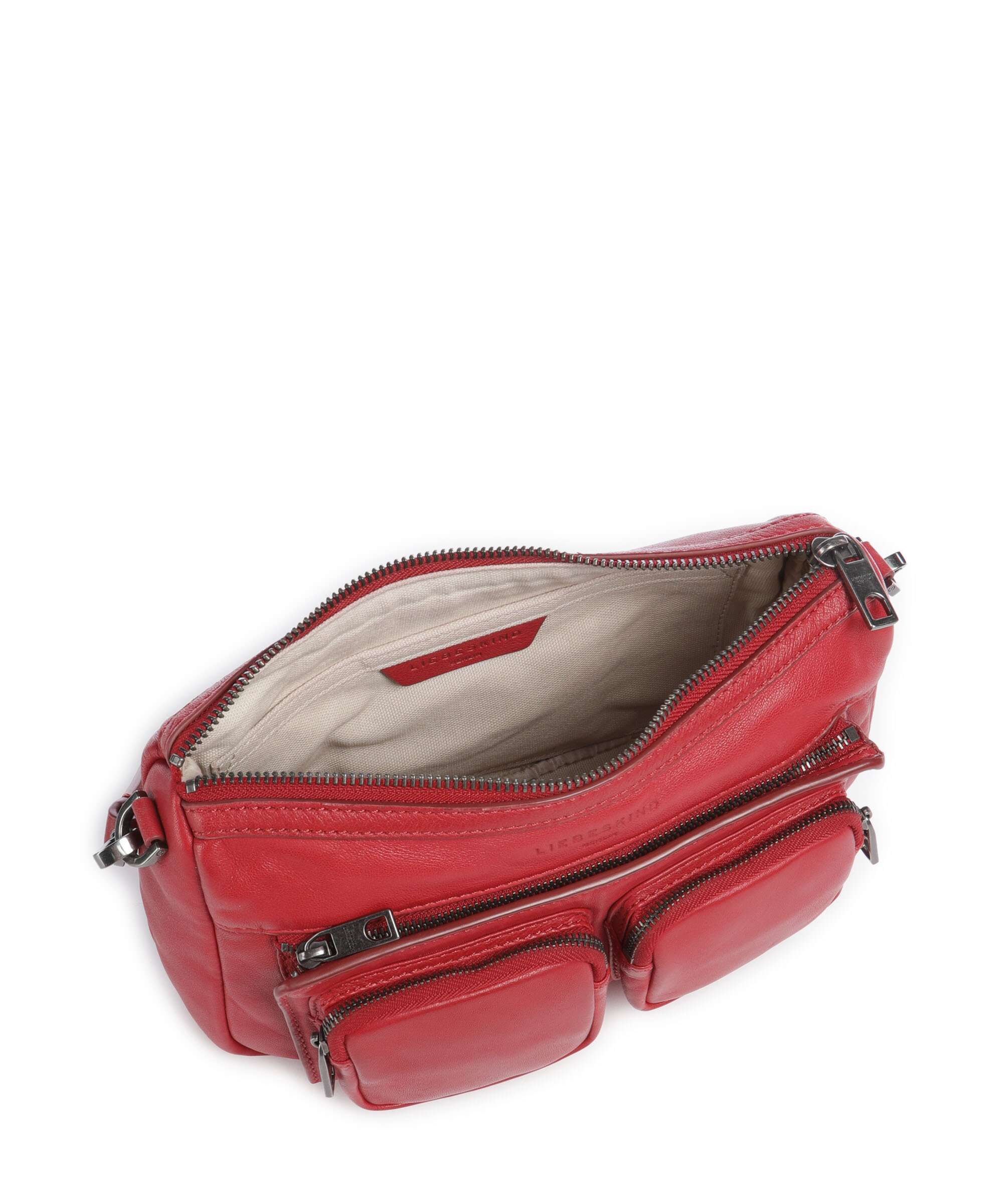 Liebeskind Maia Sheep Natural S Shoulder bag true red