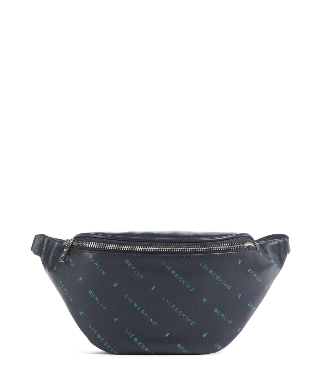Liebeskind Monogram Soft Nappa M Fanny pack dress blues