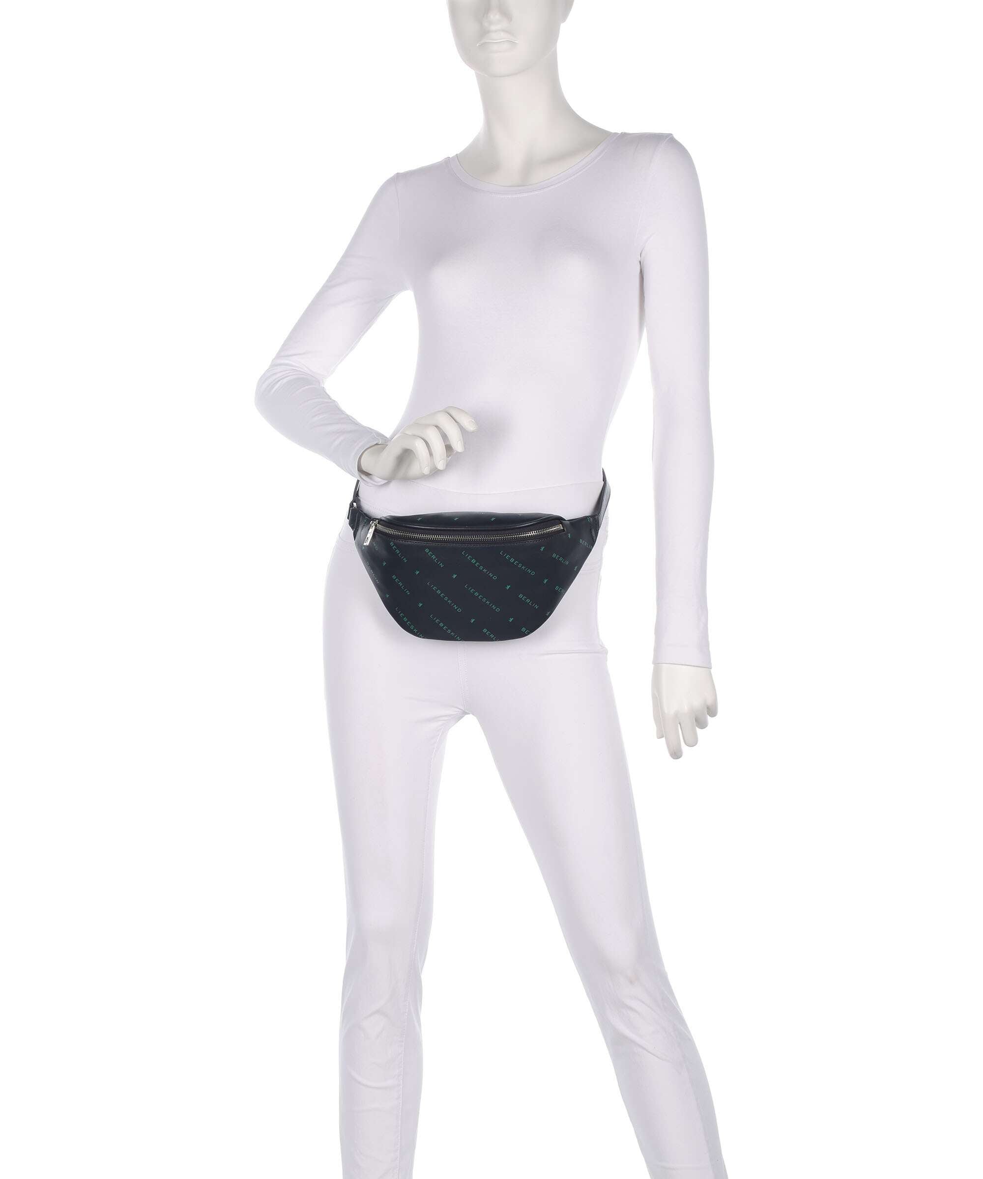 Liebeskind Monogram Soft Nappa M Belt bag dress blues