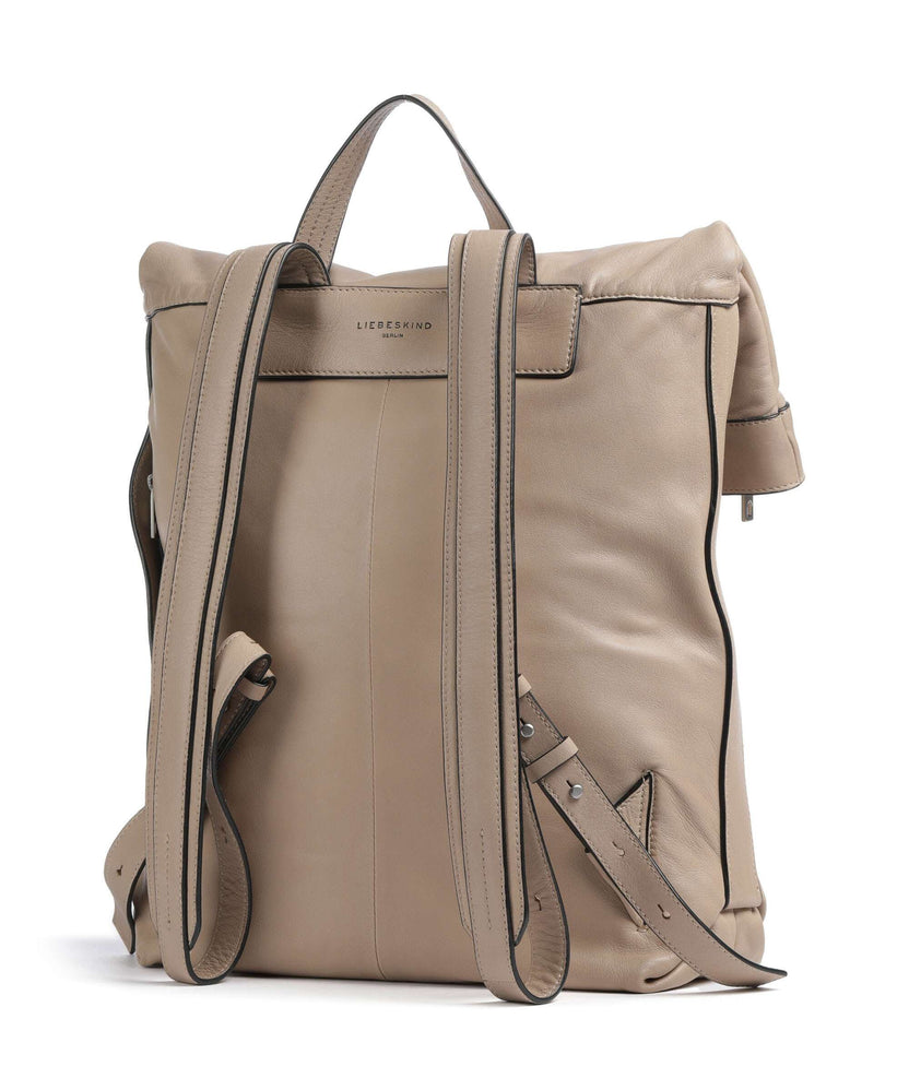 Liebeskind Elvira Sheep Natural L Rolltop backpack stone