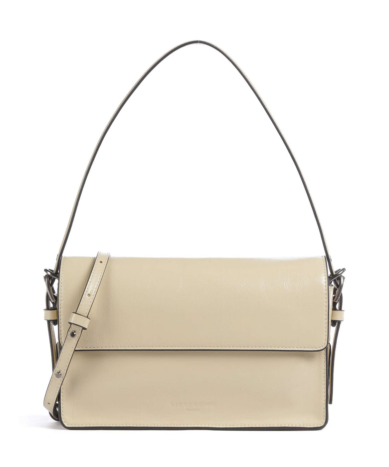 Liebeskind Audrey Recycled Lack Distressed S Shoulder bag biscotti