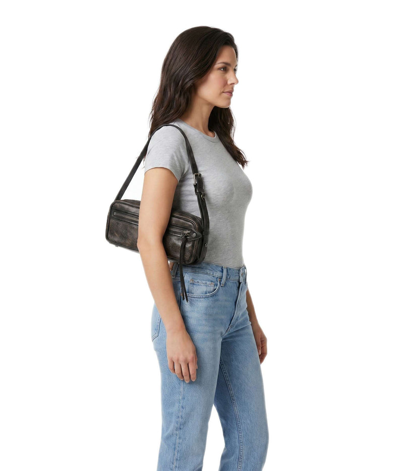 Liebeskind Juno Vintage PU S Shoulder bag deep soil