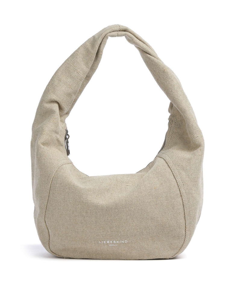 Liebeskind Farrah Heavy Canvas Washed M Hobo bag beige