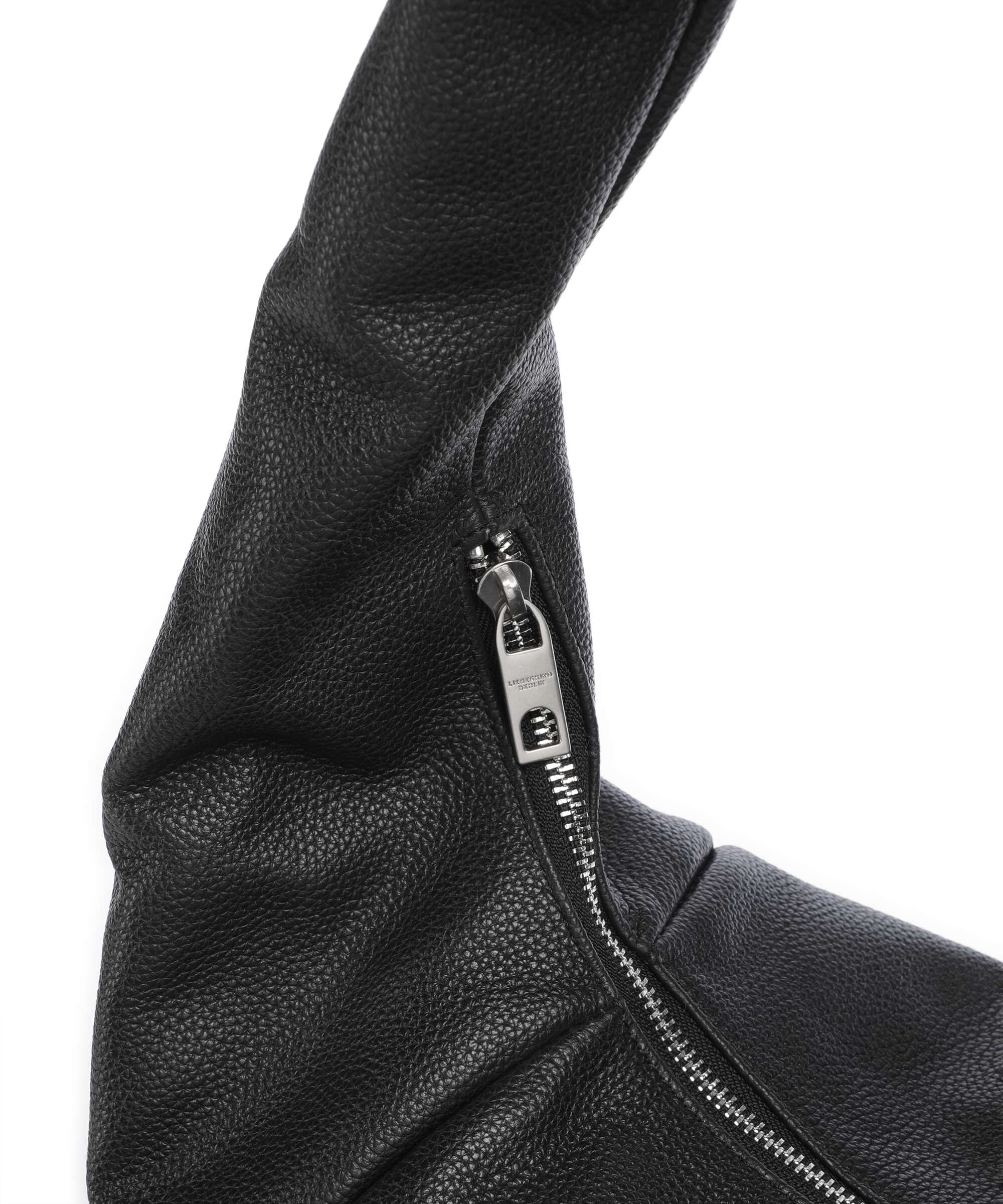 Liebeskind Farrah Small Pebble M Hobo bag black