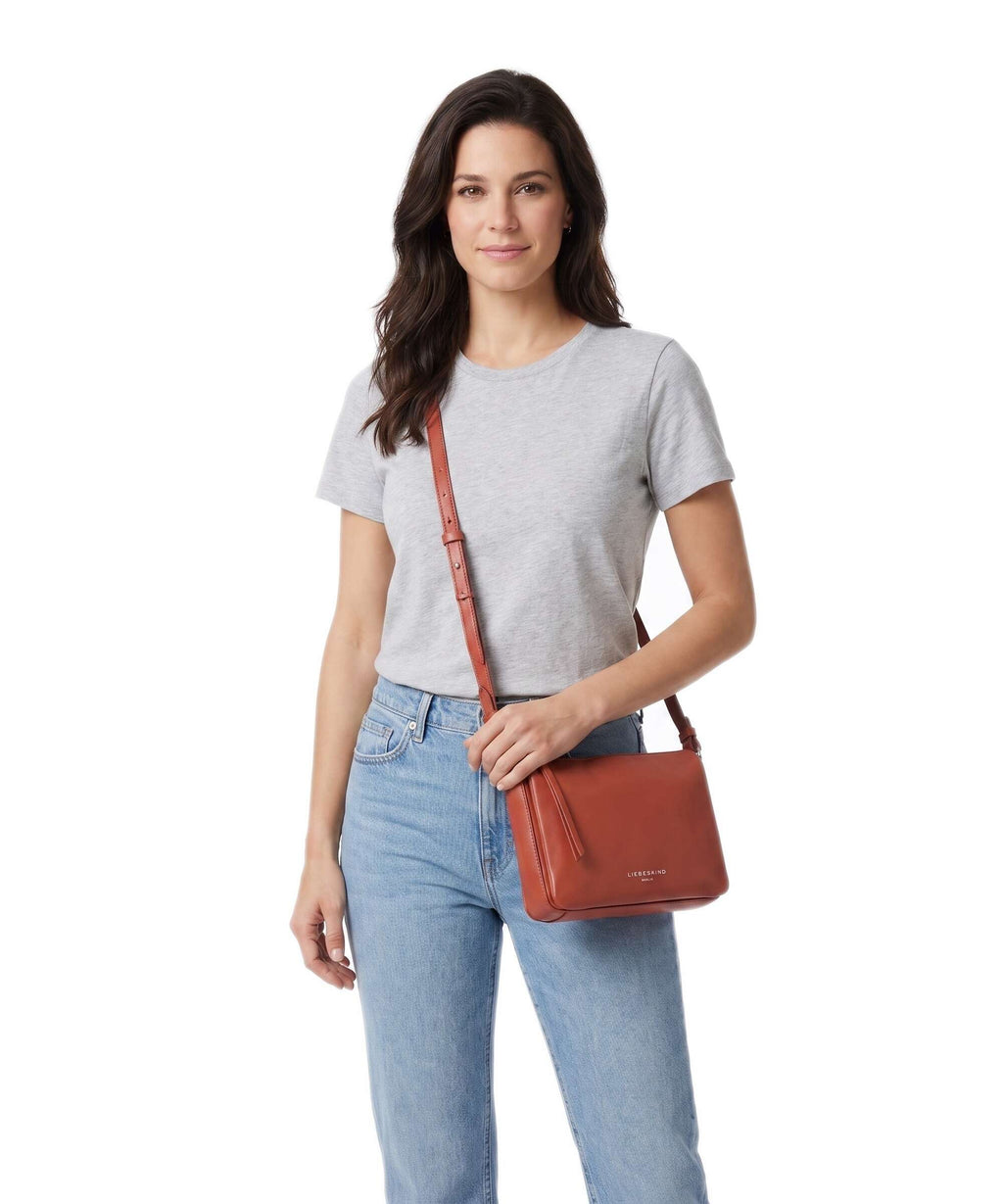 Liebeskind Nina Indian Sheep M Crossbody bag red rock