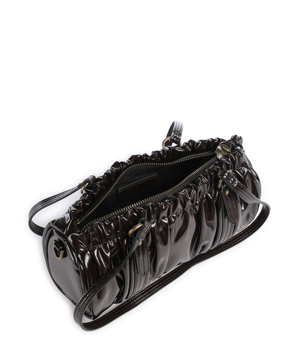 Liebeskind Faye Shiny XS Shoulder bag deep soil