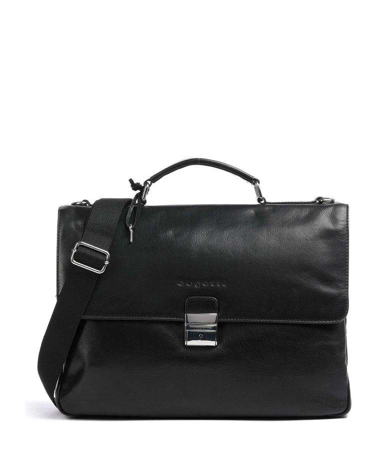 Bugatti Romano Briefcase schwarz