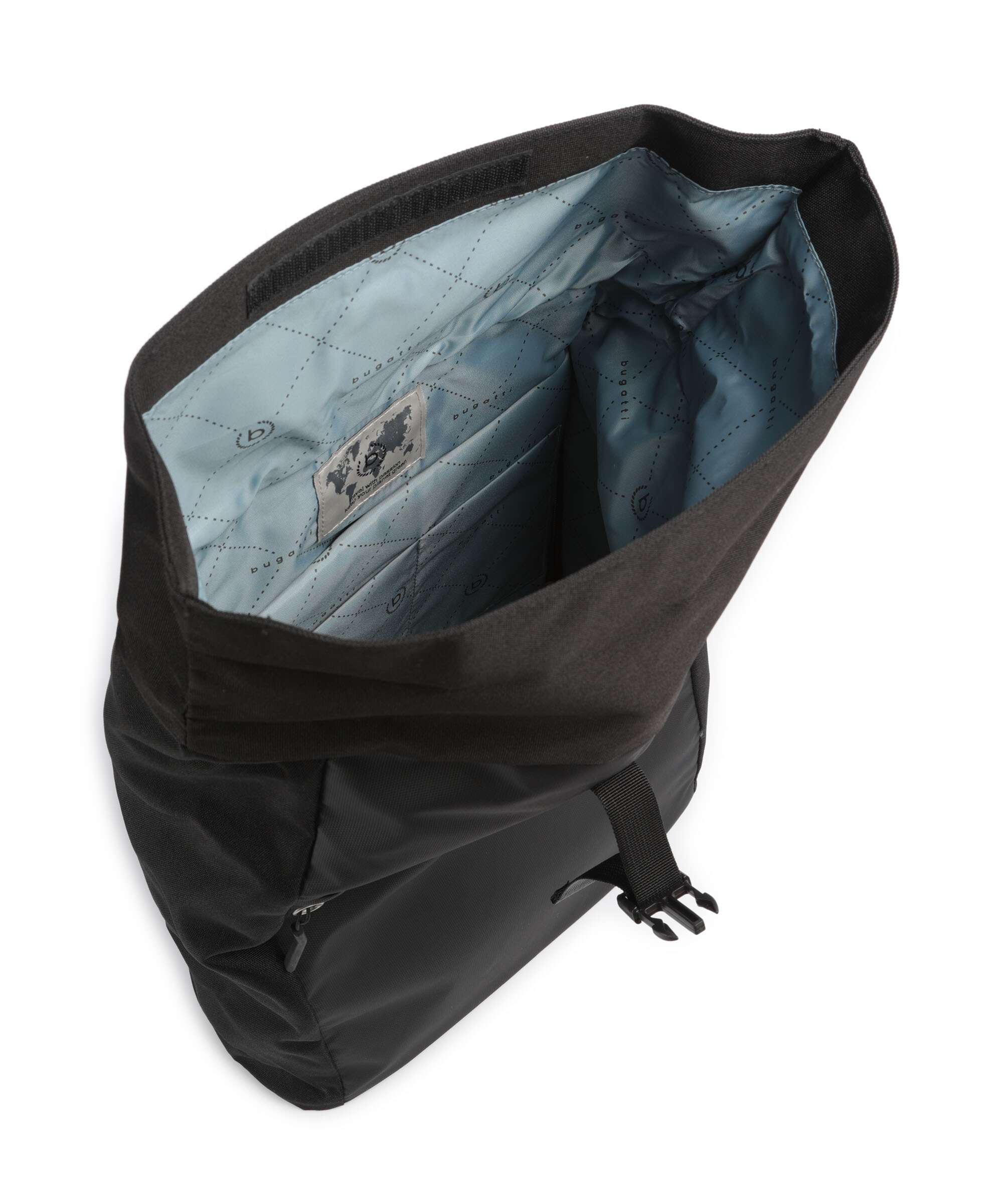 Bugatti Blanc Delight Rolltop backpack schwarz