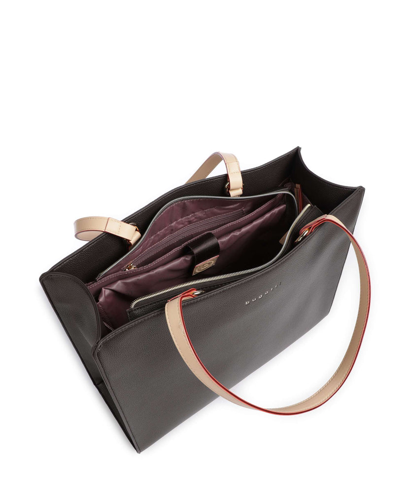 Bugatti Ella Tote bag dark brown