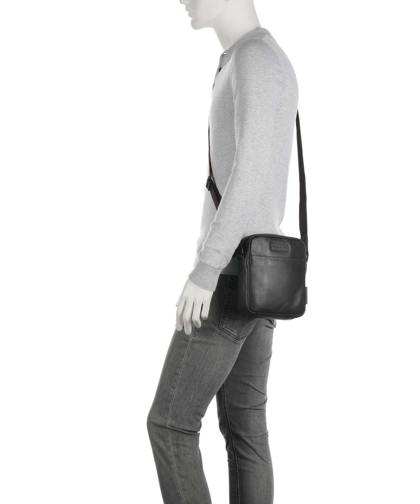 Bugatti Clark Crossbody bag dark brown