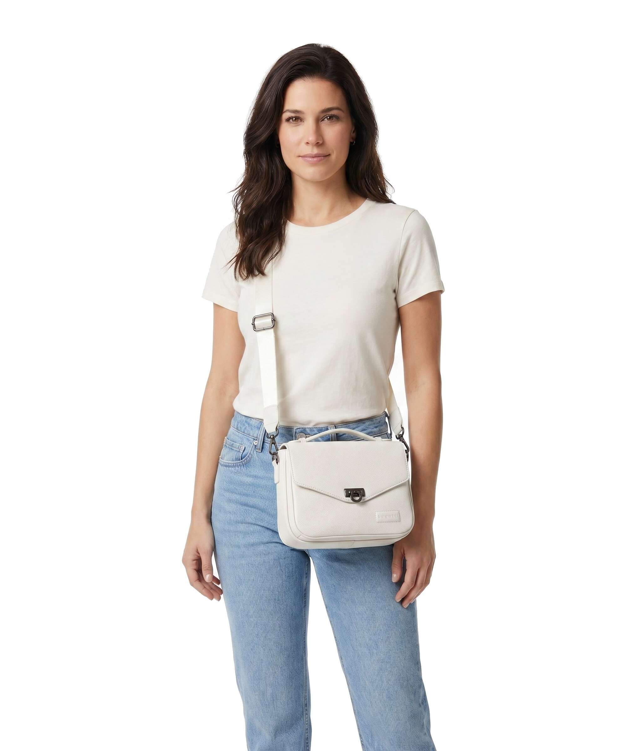 Bugatti Elsa Crossbody bag white