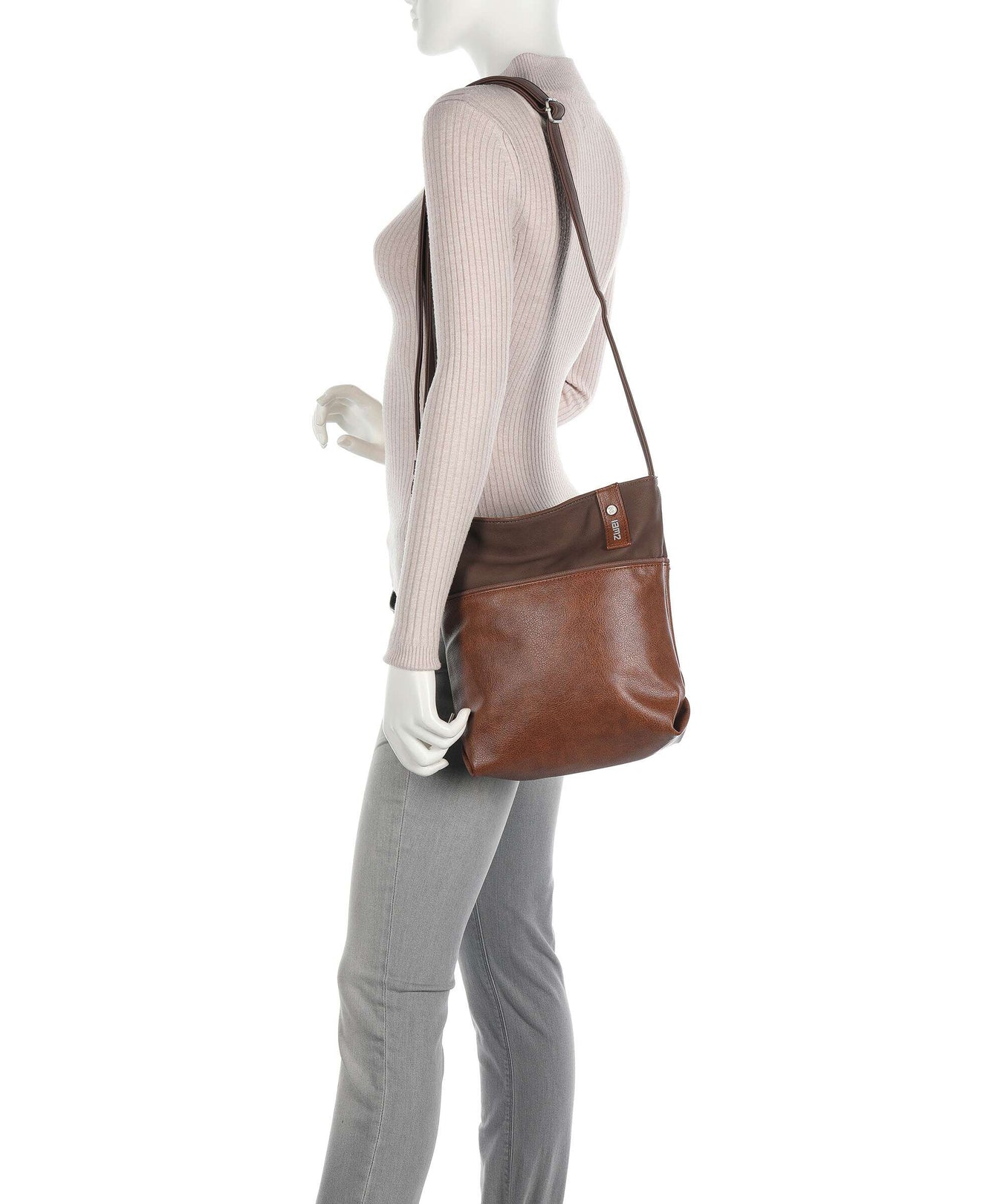 Zwei Jana J10 Shoulder bag cognac